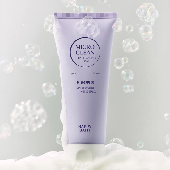 HAPPY BATH Micro Clean Deep Cleansing Foam 150g