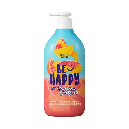 HAPPY BATH Be Happy with Grapefruit & Orange Smile Body Wash 900g