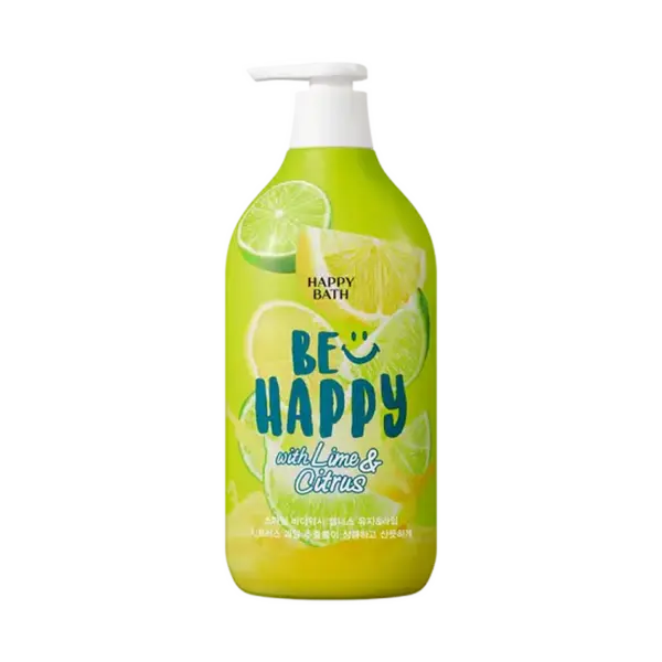 HAPPY BATH Be Happy with Lime & Citrus Smile Body Wash 900g