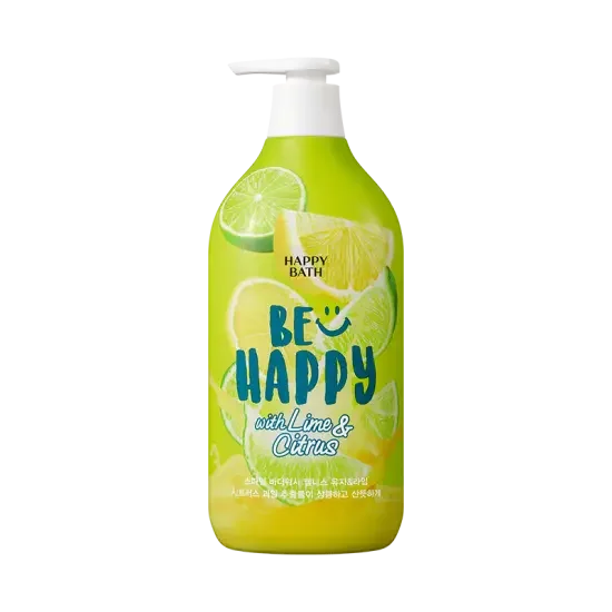 HAPPY BATH Be Happy with Lime & Citrus Smile Body Wash 900g
