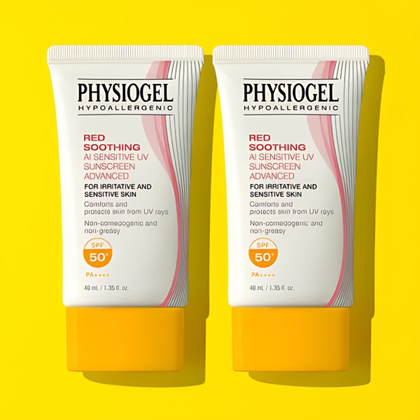 PHYSIOGEL Red Soothing AI Sun Cream 40ml+40ml