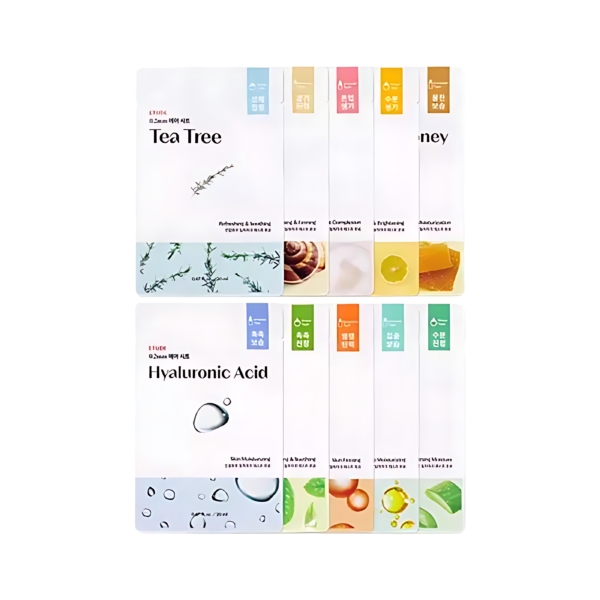 ETUDE 0.2 Therapy Air Mask NEW 10 pcs 20ml