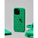 Line Friends - iPhone 14/14PRO COLLER Clover Green Mobile Phone Case - EmpressKorea