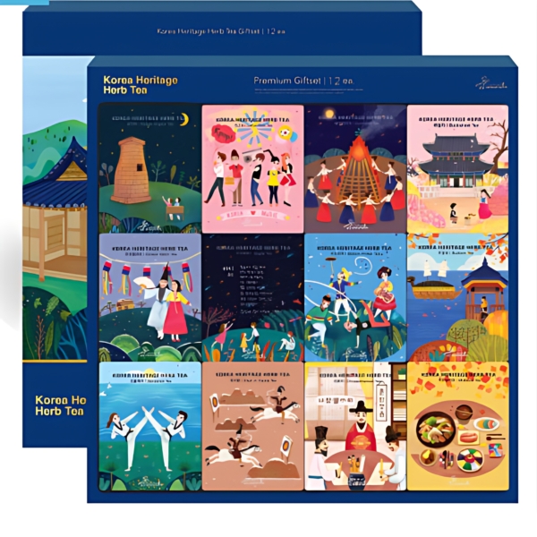 "meta_description": "Savor Korea's traditional teas. 12 unique flavors in Areumdre set for health and taste.",