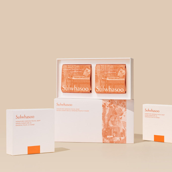 Sulwhasoo Signature Ginseng Facial Soap 2pieces