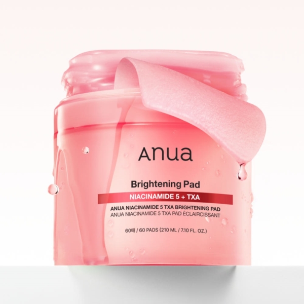 Anua Niacinamide 5 TXA Brightening Whitening Toner Pads 60 Pads 210ml