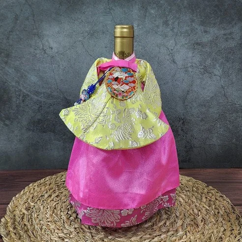 KoreaMinyae Hanbok Wine Cover - Image 13