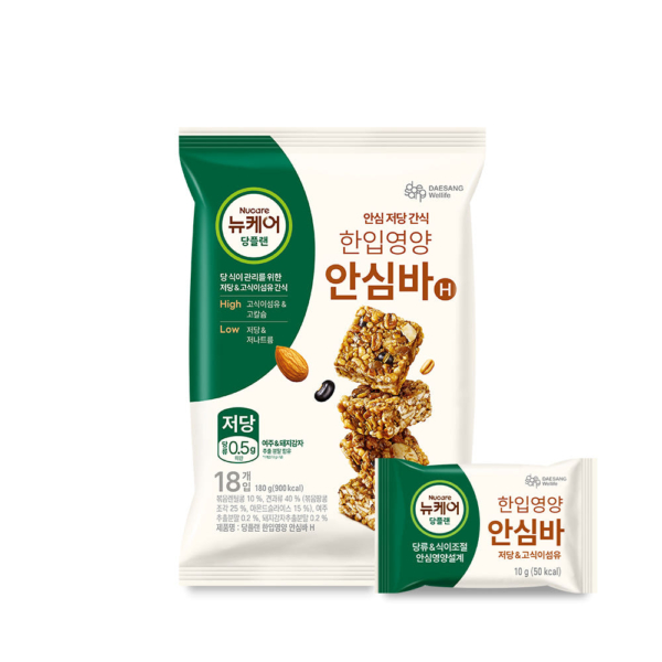 New Care Sugar Plan Safe Bar 10g ×18 packets