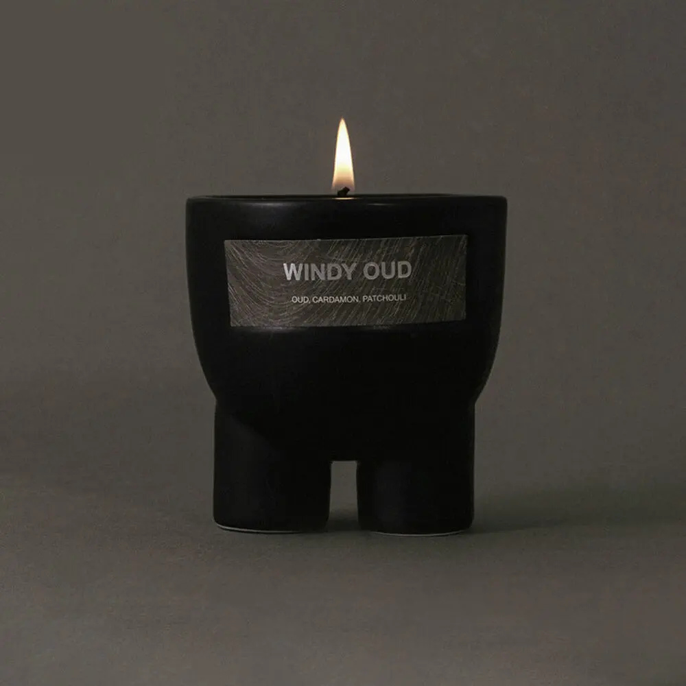 RboW WINDY OUD Scented Object Candle 230g