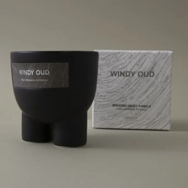 RboW OOOOOF WINDY OUD Scented Object Candle 230g