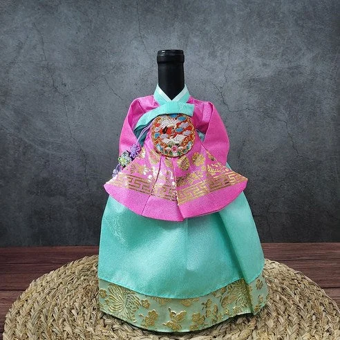 KoreaMinyae Hanbok Wine Cover - Image 15