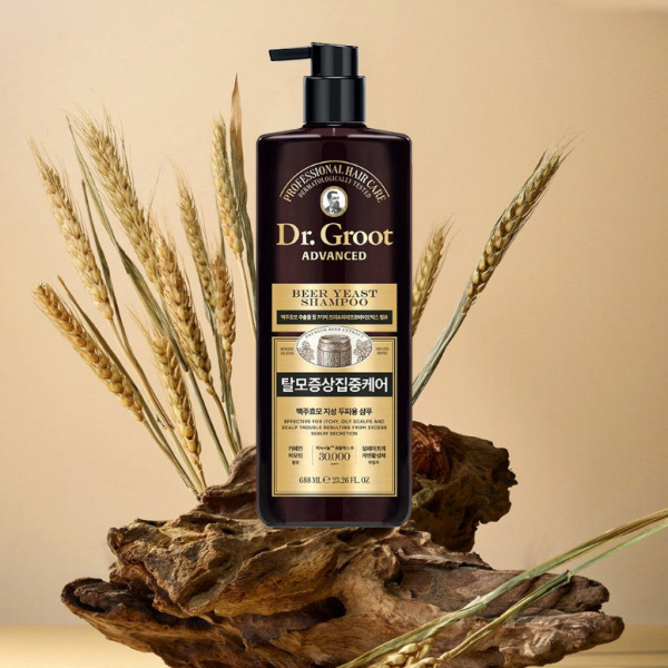 Dr. Groot Beer Yeast Shampoo for Oily Scalp Intensive Care for Hair Loss 688ml