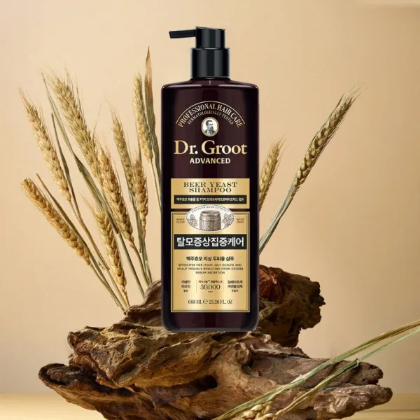 Dr. Groot Beer Yeast Shampoo for Oily Scalp Intensive Care for Hair Loss 688ml