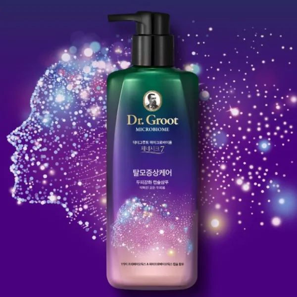 Dr. Groot Microbiome Genesis 7 Capsule Shampoo 400ml (Scalp Strengthening Hair Loss Care)