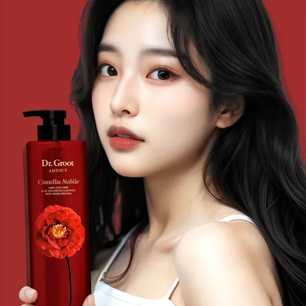 Dr. Groot Addict Camellia Nobile Hair Loss Care & 3D Volumizing Shampoo with Micro Protein 680ml