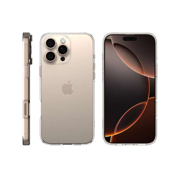 spigen iPhone 16 Pro Case Transparent Jelly Liquid Crystal - Crystal Clear