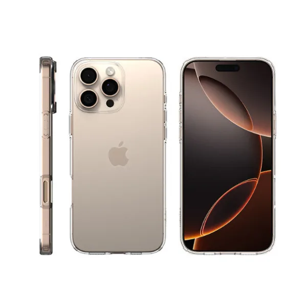 spigen iPhone 16 Pro Case Transparent Jelly Liquid Crystal - Crystal Clear