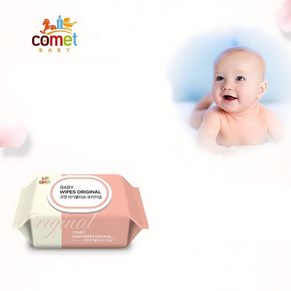 COMET Baby Wipes Original Tissues 100sheets 350g*10packs