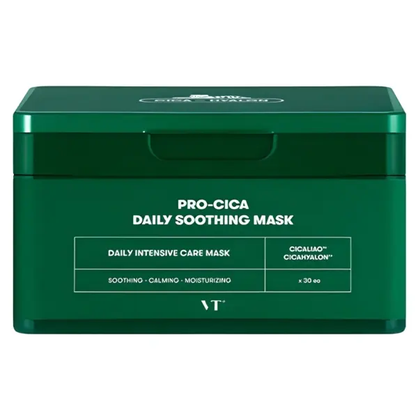 VT Cosmetics PRO CICA DAILY SOOTHING MASK 30PCS