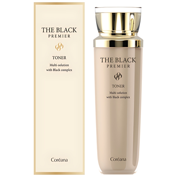 Coreana THE BLACK PREMIER TONER 140ml