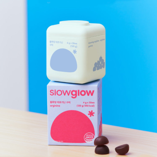 slowglow Blooming Arginine Gummy Arginine 30ea 120g