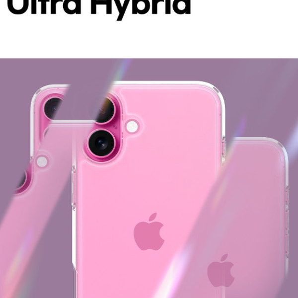 spigen iPhone 16 Case Transparent Ultra Hybrid Crystal Clear
