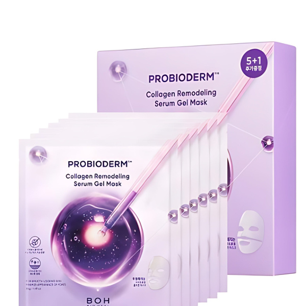 BIO HEAL BOH Probioderm Collagen Remodeling Serum Gel Mask 5+1 Sheets Free