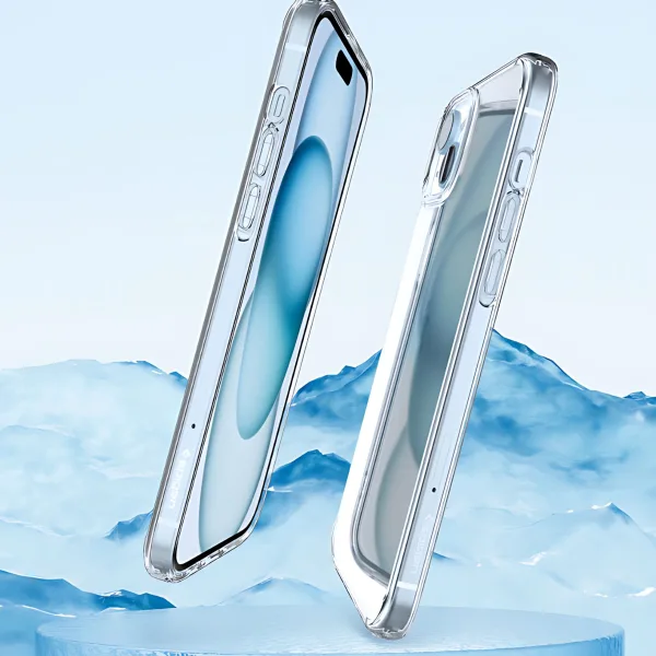 spigen iPhone 15 Plus Case Ultra Hybrid - Crystal Clear