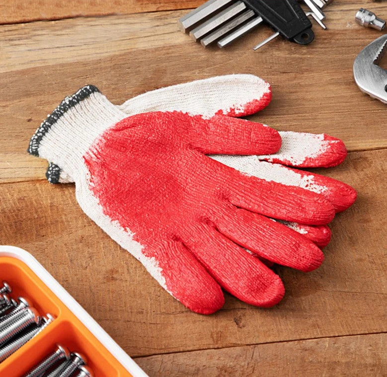 Tamsaa Half-Coated Cotton Gloves 10set