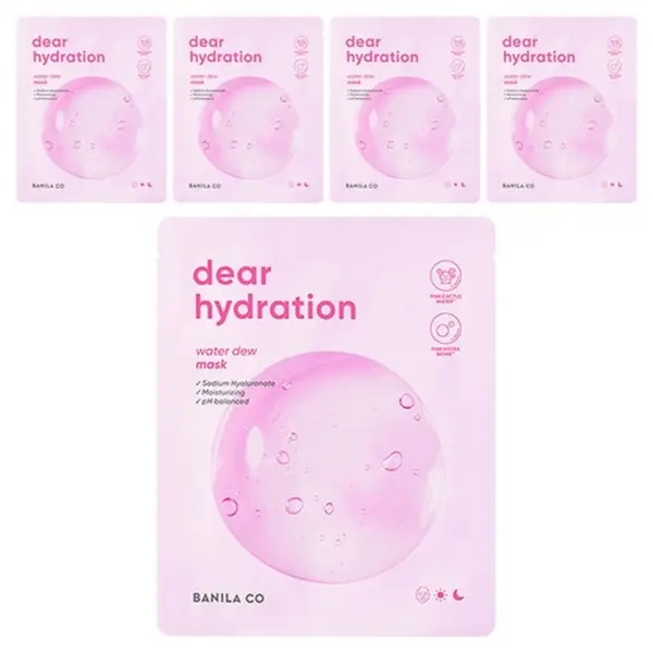 BANILA CO Dear Hydration Water Dew Mask 25ml*5ea