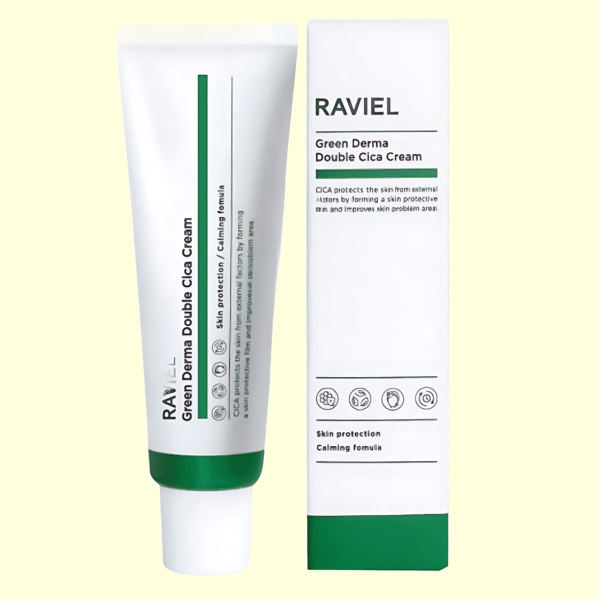 RAVIEL Green Derma Double Cica Cream 50ml