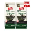 KWANGCHEONKIM Seaweed Dipped in Soy Sauce 60g+60g (180sheets+180sheets)