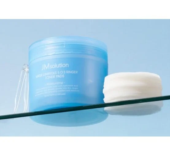 JM Solution Water Luminous S.O.S Ringer Toner Pad Black 100 pads 150ml