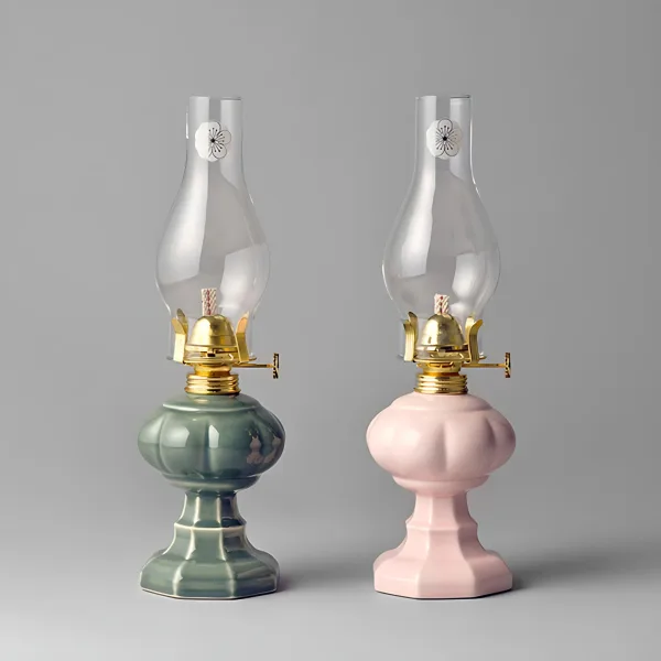 K-Heritage Plum Blossom Oil Lamp - Large