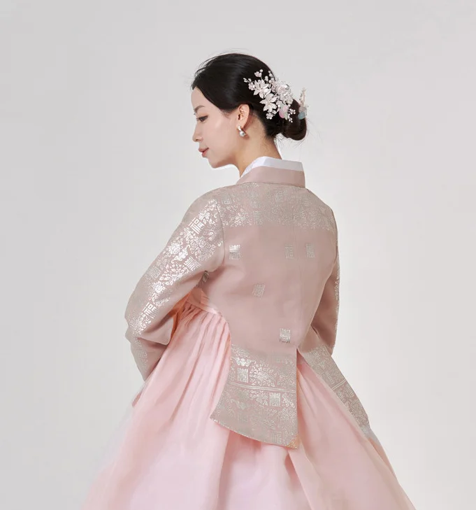 Minhanbok No.401 Women's Hanbok - Beige