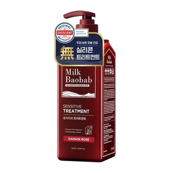 Milk Baobab Sensitive Treatment Damask Rose 500ml
