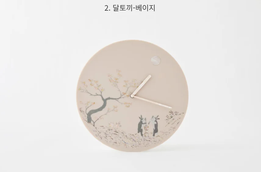 K-Heritage Mother-of-Pearl Lacquer Wall Clock - Image 5