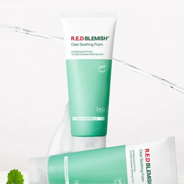 Dr.G pH Cleansing Red Blemish Clear Soothing Foam 150ml+150ml