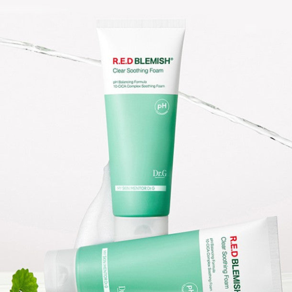 Dr.G Limited Addition Mildly Acidic Red Blemish Clear Soothing Foam 150ml+75ml