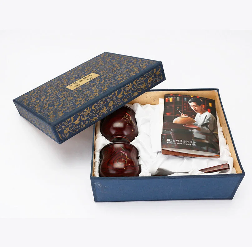 K-Heritage Couple Teacup Set Park Kang-yong