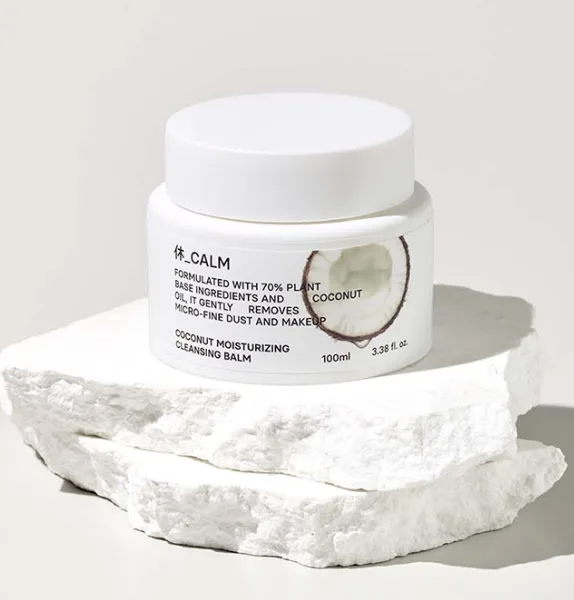HUE_CALM Coconut Moisturizing Cleansing Balm 100ml