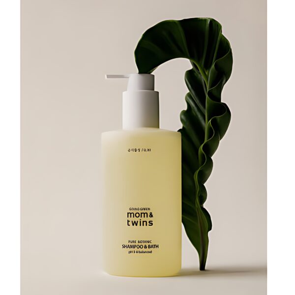 mom&twins Pure Botanic Baby Shampoo&Bath pH5-6 Balanced 320ml