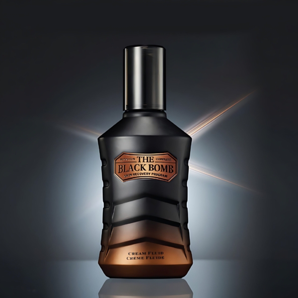 THE FACE SHOP Men's The Black Night Cream Fluid 130ml