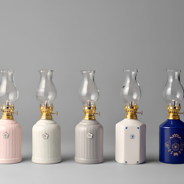 K-Heritage Plum Blossom Oil Lamp - Small