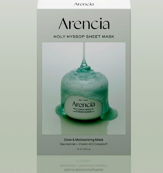 Arencia Holy Hyssop Mask Pack 27ml*5pack