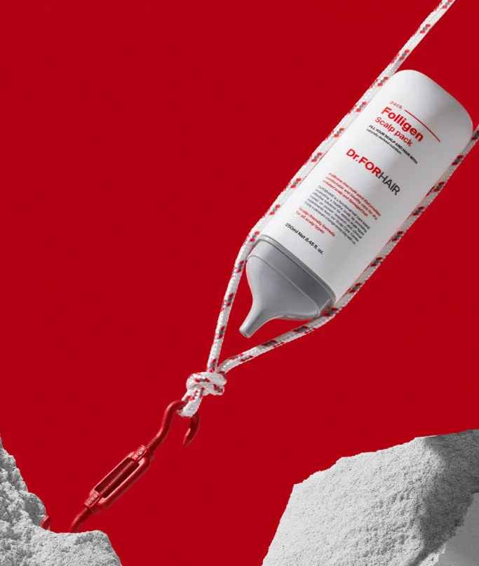 Dr.FORHAIR Folligen Sea Salt Scaler 300g+Folligen Scalp Pack 250ml - Image 3