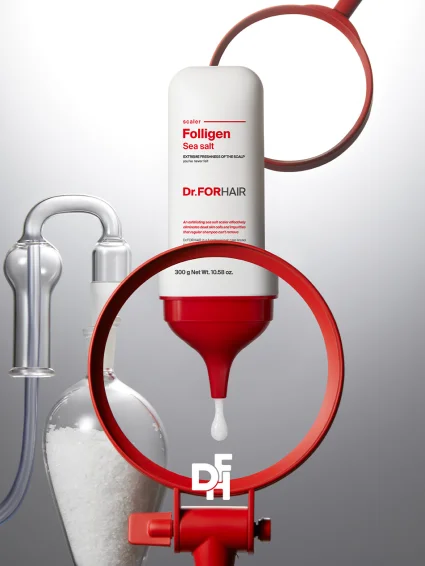 Dr.FORHAIR Folligen Sea Salt Scaler 300g+Folligen Scalp Pack 250ml - Image 2