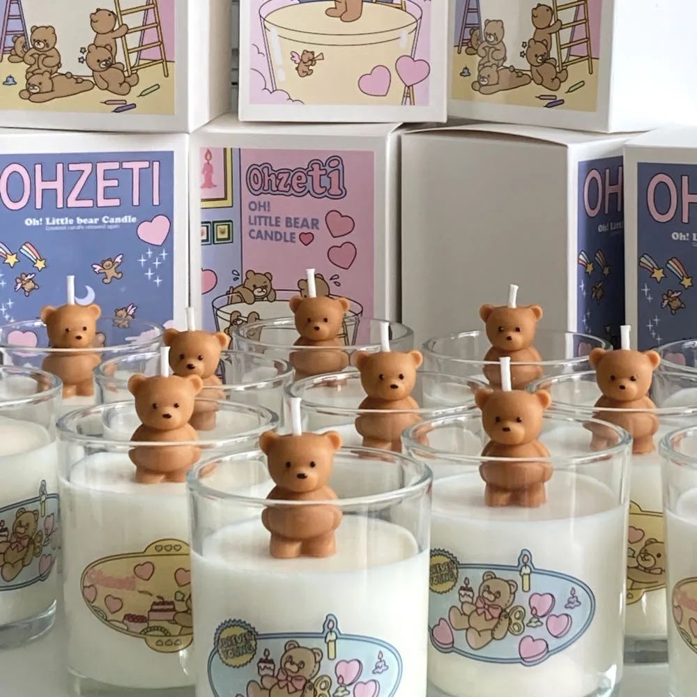 OHZETI CANDLE FOREVER YOUNG Little Bear Candle Set - Image 4