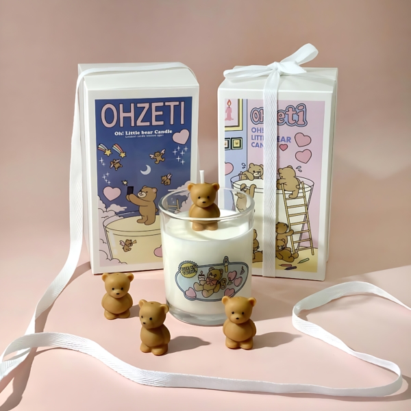 OHZETI CANDLE FOREVER YOUNG Little Bear Candle Set