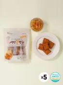 Kim Gyu-heun food master Korean traditional sweets honey yakgwa(pouch type) 80g x 5 pieces